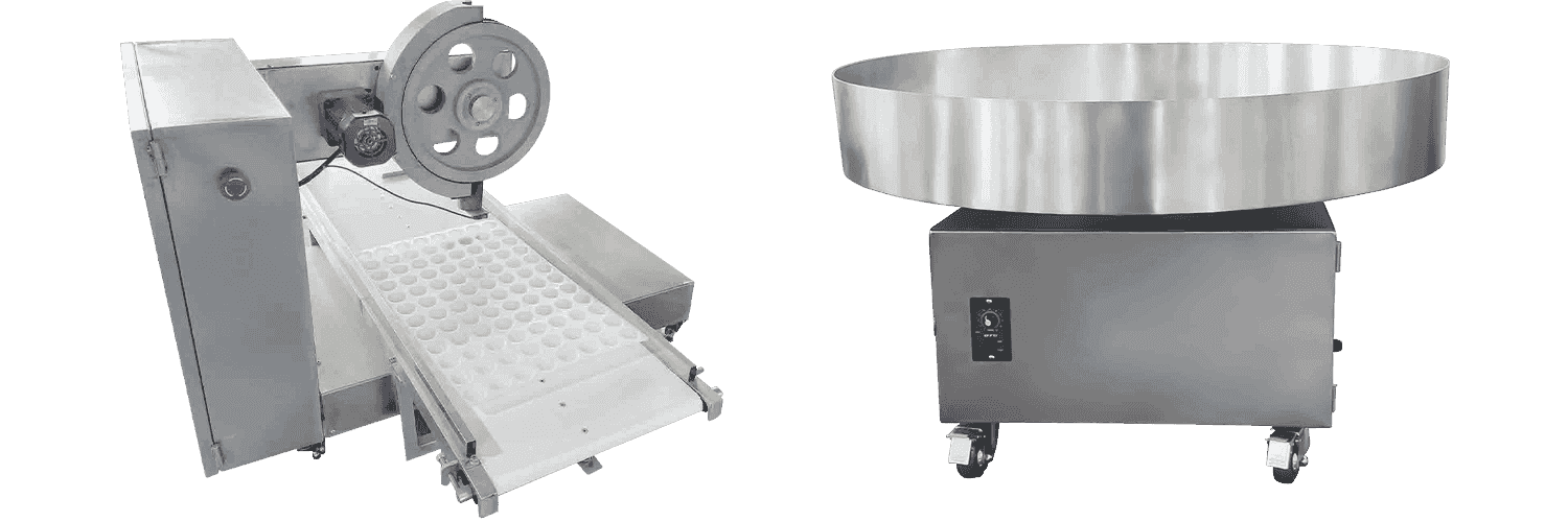 এসটি -280 এ মোচি র‌্যাপার পাউডার মেশিন/বল রাউন্ডিং মেশিন ট্রে সারিবদ্ধ করে